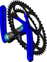Road Crankset 53-39 T