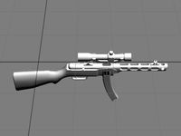 PPSH41 scope 3D Model
