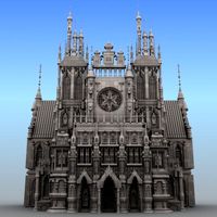Cathedral 3D Model