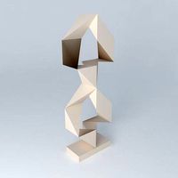 Abstract Geometric sculpture
