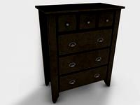 Basic small Drawer Set3d model