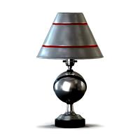 Pair of Canadian Art Deco or Machine Age Aluminium Saturn Lamps by C.F.C
