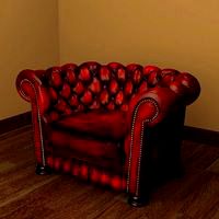 Chesterfield armchair