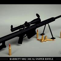 Barrett m82 .50Cal Sniper Riffle