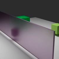 Frosted glass, another attempt