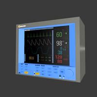 Heart/patient Monitor textured BDF