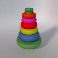 Baby toy stack-a-thingy