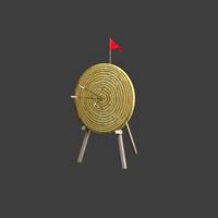 Archery Target with Cycle