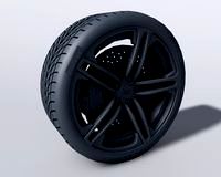 Audi Wheel3d model