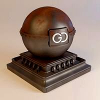 Industrial Rusty Iron procedural material for Cycles