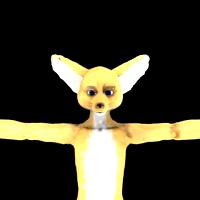 Fennec furry character