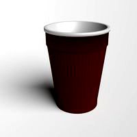 Basic plastic coffe cup
