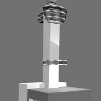 Air Control Tower L Poly