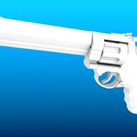 .44 Magnum - Low Poly Model