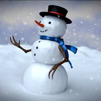Snowman In Cycles