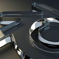 Cycles Blender Glass Logo
