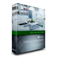 Volume 68 (Maya): FURNITURE V - CGAxis 3D Models