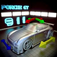 Porche GT - Rigged