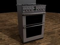 Steel Gas Oven3d model