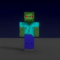 Minecraft Zombie rig