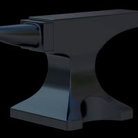 Anvil for the blacksmithing