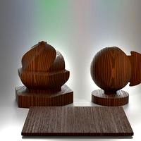 Procedural Wood Material
