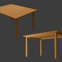 Mesa sin Texturas