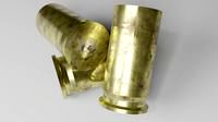 Textured 9 millimeter shell3d model