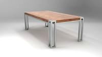 Minimalist Table3d model