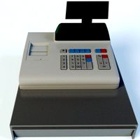 Cash register 3D Model