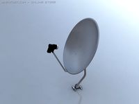 Satellite Dish 3D Model