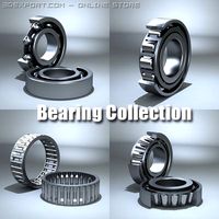 4 Bearing Collection 3D Model