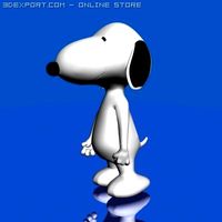 Snoopy 3D 3D Model
