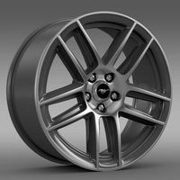 Ford Mustang Boss 302 2013 rim 3D Model