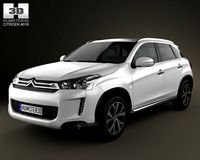 Citroen C4 Aircross 2013 3D Model