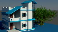 Duplex 3D Model