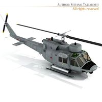 B 212 ASW Navy 3D Model