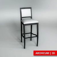 Stool bar 3D Model