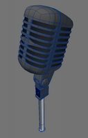 Microphone 3D Model