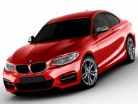 BMW M235i F22 3D Model