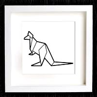 Customizable Origami Kangaroo