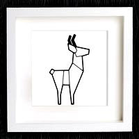 Customizable Origami Deer