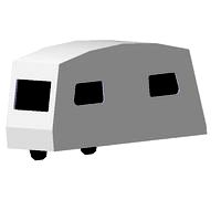 Caravan base RAPIDO HO 1/87