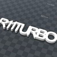 PERSONALIZABLE KEY RING R11TURBO