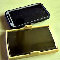 Samsung Galaxy Note 2.BlackWeb Battery Holder for Otterbox Case