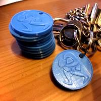 Key chain with logo: SRC Thor