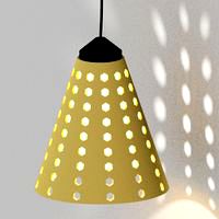 Lampshade for electric suspension