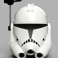 Captain Rex's Helmet Phase 2 (Star Wars)