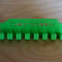 Cable grabber for USB Cables