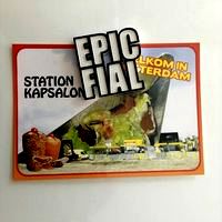 EPIC FAIL FIAL fridge magnet